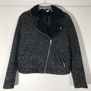 Two-toned Moto Jacket